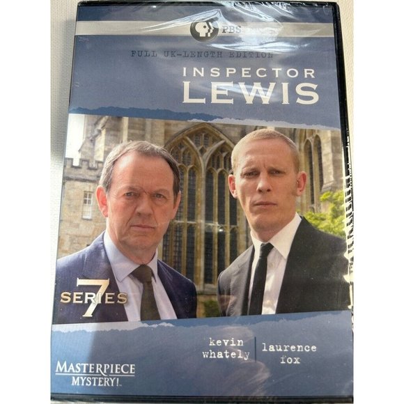 PBS Inspector Lewis: Series 7 DVD Full UK-Length Edition - NEW & Sealed - Picture 1 of 2